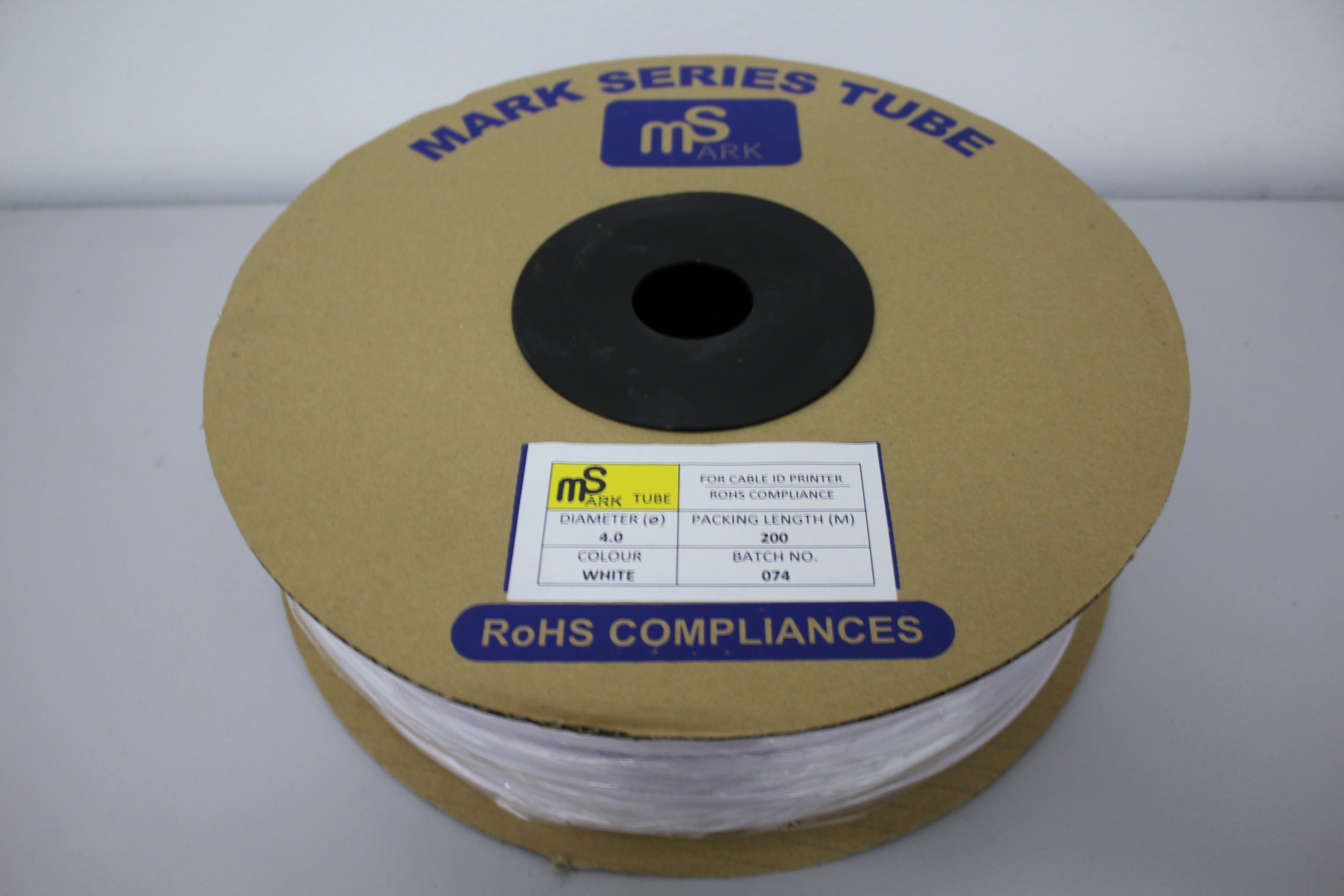 MARKSERIES [MS4020] TUBE WHITE 4.0MMX200M